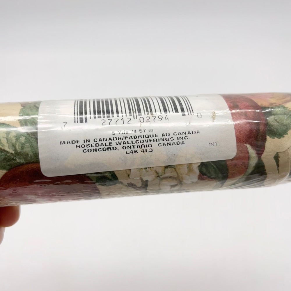 Vintage Rosedale Wallpaper Border CAB2794 Apple Orchard Roll 5yd x 6 3/4" - Picture 5 of 5